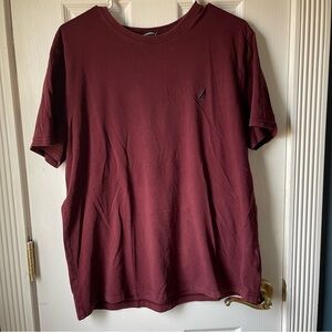 Nautica Men’s T-Shirt | Color: Maroon | Size: Large